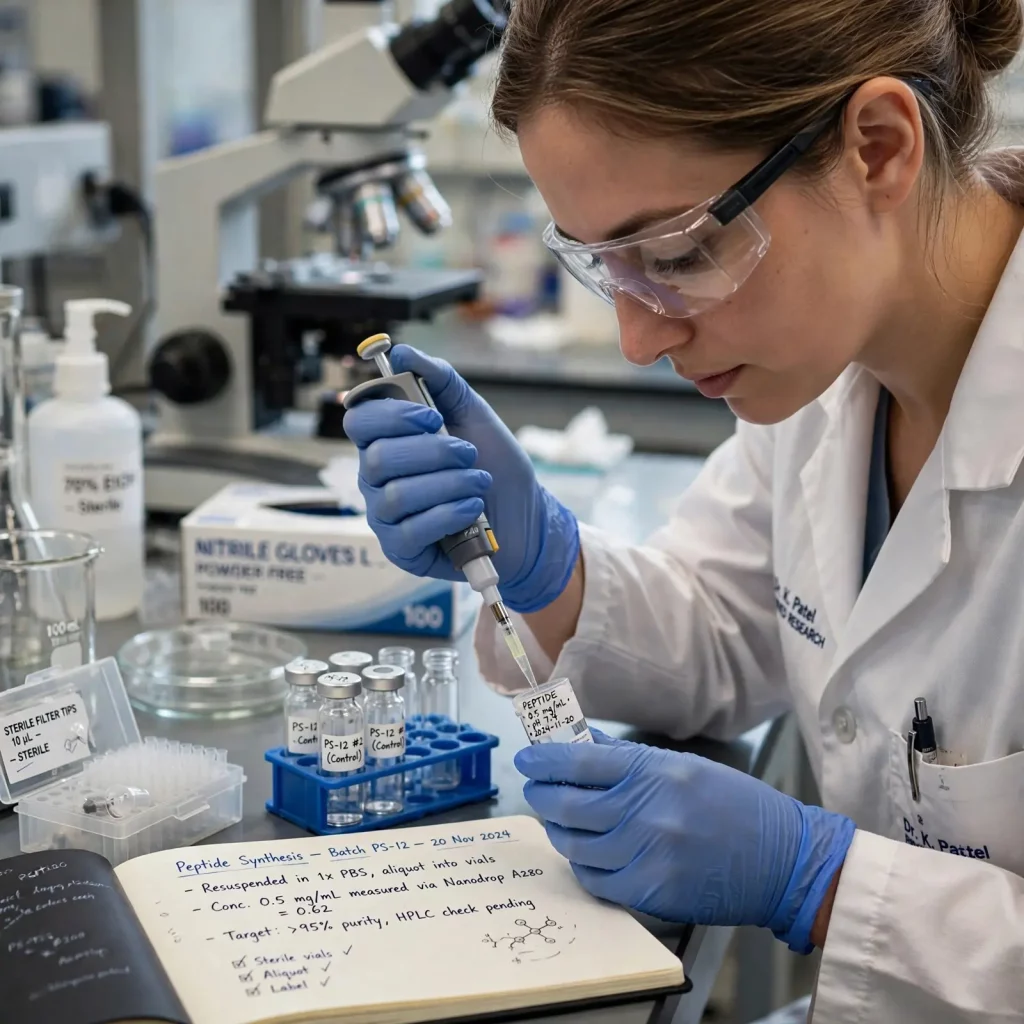 Peptide Laboratory Research